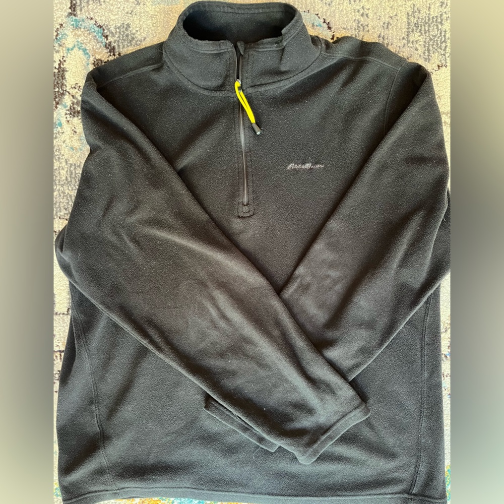 Eddie Bauer Black Fleece Pullover